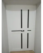 Міжкімнатні Двері Leador Doors Lazio Чорне скло ПВХ плівка Міжкімнатні Двері Leador Doors Lazio Чорне скло ПВХ плівка
