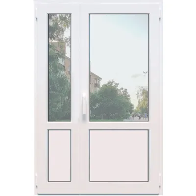 Металлопластиковые входные двери VEKA Proline 1300 x 2100 мм-0