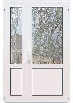 Металлопластиковые входные двери Steko IDEAL2000 1300 x 2000 мм