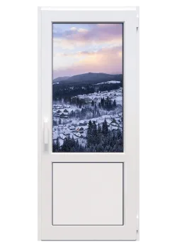 Металопластикові двері VEKA Proline поворотно-відкидне 900 x 2100 мм