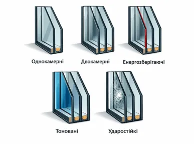 Види склопакетів для вікон і дверей: як обрати потрібний