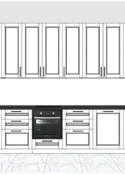 Мебель Вариант Кухни №378 27.02.2026