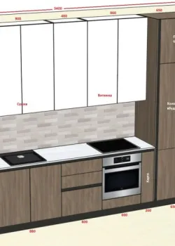 Мебель Вариант Кухни №392 10.03.2026