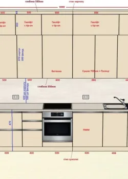 Мебель Вариант Кухни №412 24.03.2026