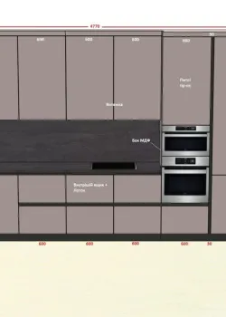 Мебель Вариант Кухни №318 11.12.2025