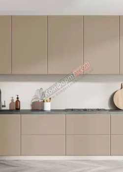 Готовая кухня Комфорт Хай-тек 2,4 метра Капучино
