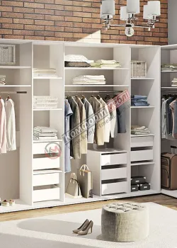 Гардеробна система 3,8х1,6м "Стандарт" кутова