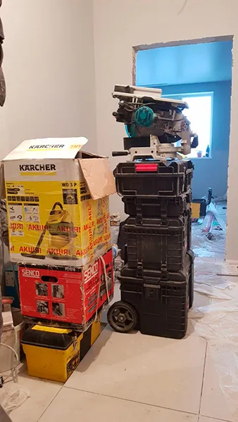 installation work image