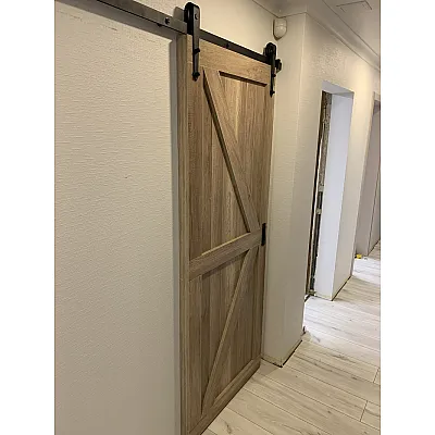 Межкомнатные Двери Раздвижные Loft 8 RockWood Под покраску-2