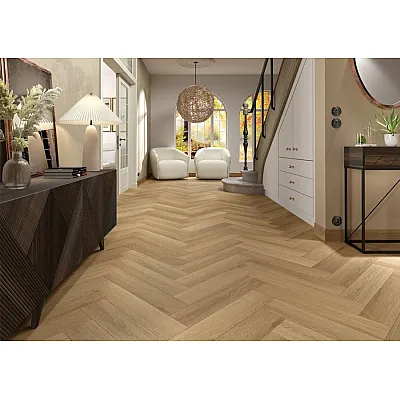 Виниловый пол Alsa flooring HORIZON HERRINGBONE 604608 HZB 1208 Силон-1