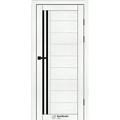 Міжкімнатні Двері SD-PVC-135 BLK Syndicate ПВХ плівка-3