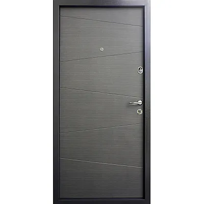 Входные Двери Эталон Нео венге серый горизонт "Qdoors"-1