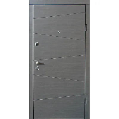 Входные Двери Эталон Нео венге серый горизонт "Qdoors"-0