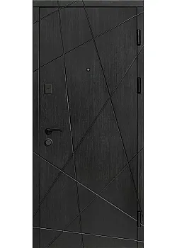Двери Стандарт 82 Черный/Белый StalMax