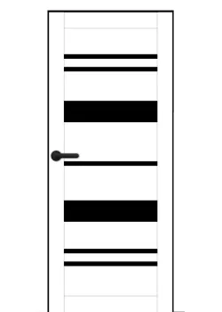 Двери PL-PP-04 BLK Portalino