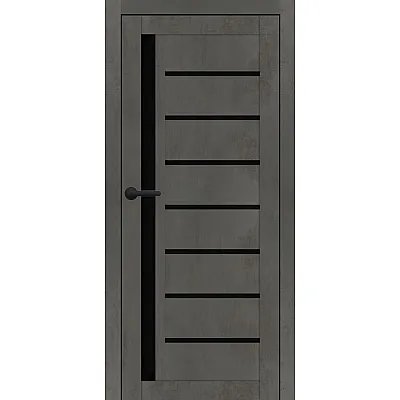 Міжкімнатні Двері SD-PVC-101 BLK Syndicate ПВХ плівка-2