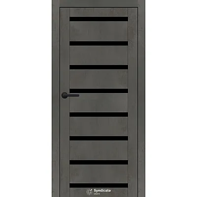 Міжкімнатні Двері SD-PVC-103 BLK Syndicate ПВХ плівка-4