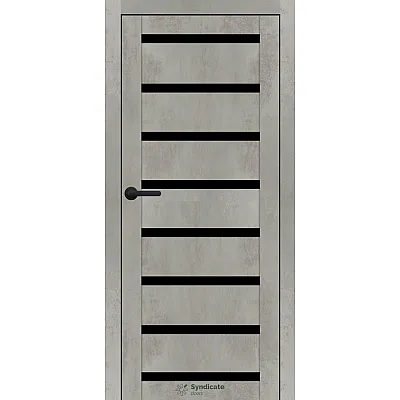 Міжкімнатні Двері SD-PVC-103 BLK Syndicate ПВХ плівка-5