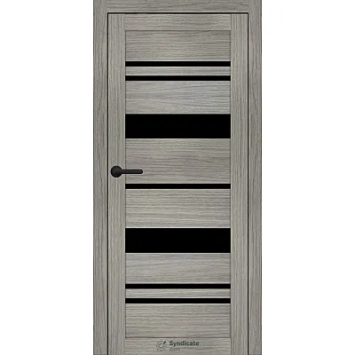 Міжкімнатні Двері SD-PVC-104 BLK Syndicate ПВХ плівка-2