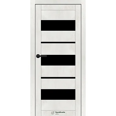 Міжкімнатні Двері SD-PVC-105 BLK Syndicate ПВХ плівка-6