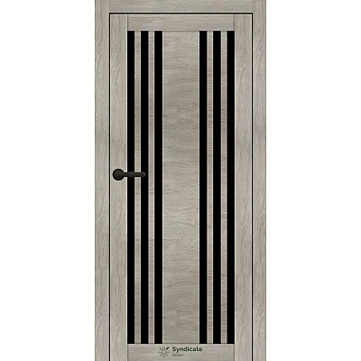 Міжкімнатні Двері SD-PVC-126 BLK Syndicate ПВХ плівка-4