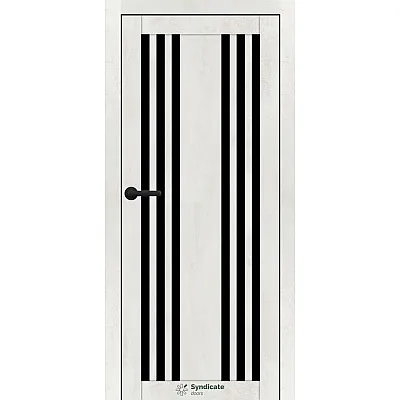 Міжкімнатні Двері SD-PVC-126 BLK Syndicate ПВХ плівка-6