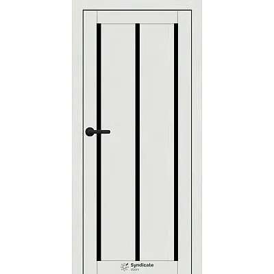 Міжкімнатні Двері SD-PVC-128 BLK Syndicate ПВХ плівка-3