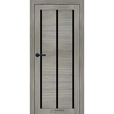 Міжкімнатні Двері SD-PVC-128 BLK Syndicate ПВХ плівка-4