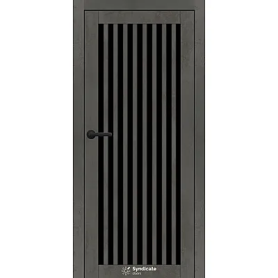 Межкомнатные Двери SD-PVC-125 BLK Syndicate ПВХ плёнка-4
