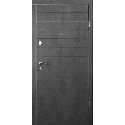 Входные Двери Эталон Стелла бетон темный "Qdoors"-0