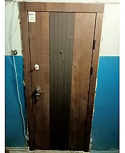Вхідні Двері Люксор спил дерева кон'ячний Qdoors