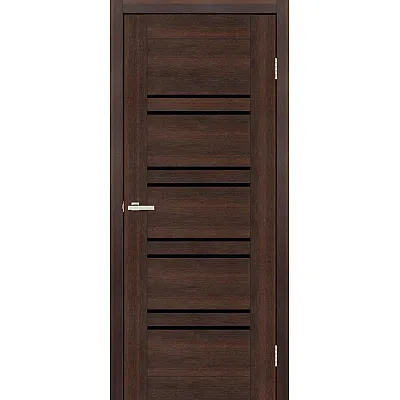 Межкомнатные Двери Шотландия BLK PVC Europe Doors ПВХ плёнка-2