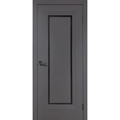 Міжкімнатні Двері Італія BLK SUPER MATE Europe Doors ПВХ плівка-1
