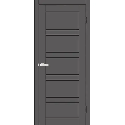 Межкомнатные Двери Шотландия BLK SUPER MATE Europe Doors ПВХ плёнка-0
