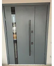 Входные Двери Slim S 1200 антрацит Страж