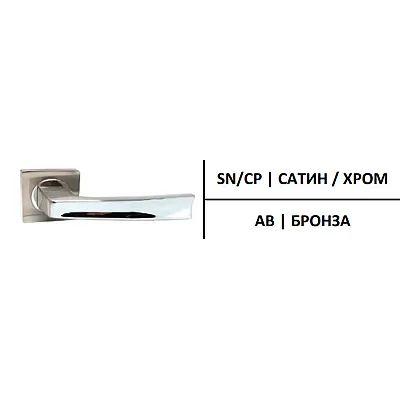 Ручки на розетах Кедр R06-140-AL-1