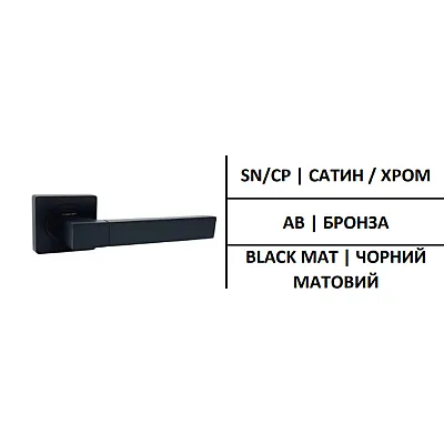 Ручки на розетах "Кедр" R08-081-2