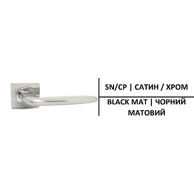 Ручки на розетах Кедр R08-766-AL-1