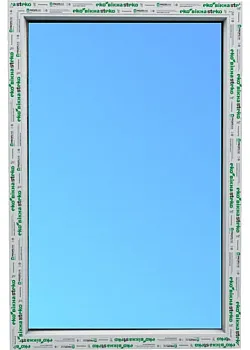 Металопластикове вікно Steko S500 глухе 1000 x 1000 мм