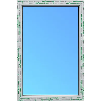 Металопластикове вікно Steko S500 глухе 1000 x 1200 мм-0