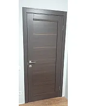 Межкомнатные Двери Лайн "Реликт" МДФ, Евробрус + ПВХ, Дерево + МДФ