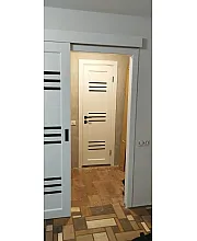 Межкомнатные Двери FL-05 BLK Korfad ПВХ плёнка