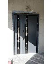 Входные Двери Slim S 1200 антрацит Страж