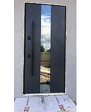 Вхідні Двері Vega Maxi Антрацит/білий Страж