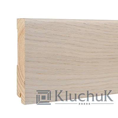Плінтус NEO Plinth Дуб Сріблястий 120х19х2200 мм. KLN120-07 Kluchuk-0