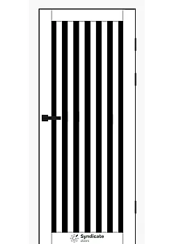 Двери SD-PVC-125 BLK белый Syndicate