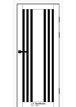 Двери SD-PVC-126 BLK белый Syndicate