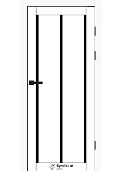 Двери SD-PVC-128 BLK белый Syndicate