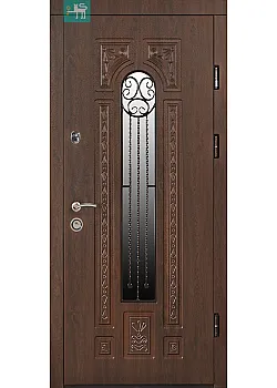 Двери ПК-139+V Дуб темный Vinorit Министерство Дверей