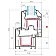 Металлопластиковое окно WDS 5S двухстворчатое с поворотно-откидной створкой 1200 x 1200 мм-11-thumb